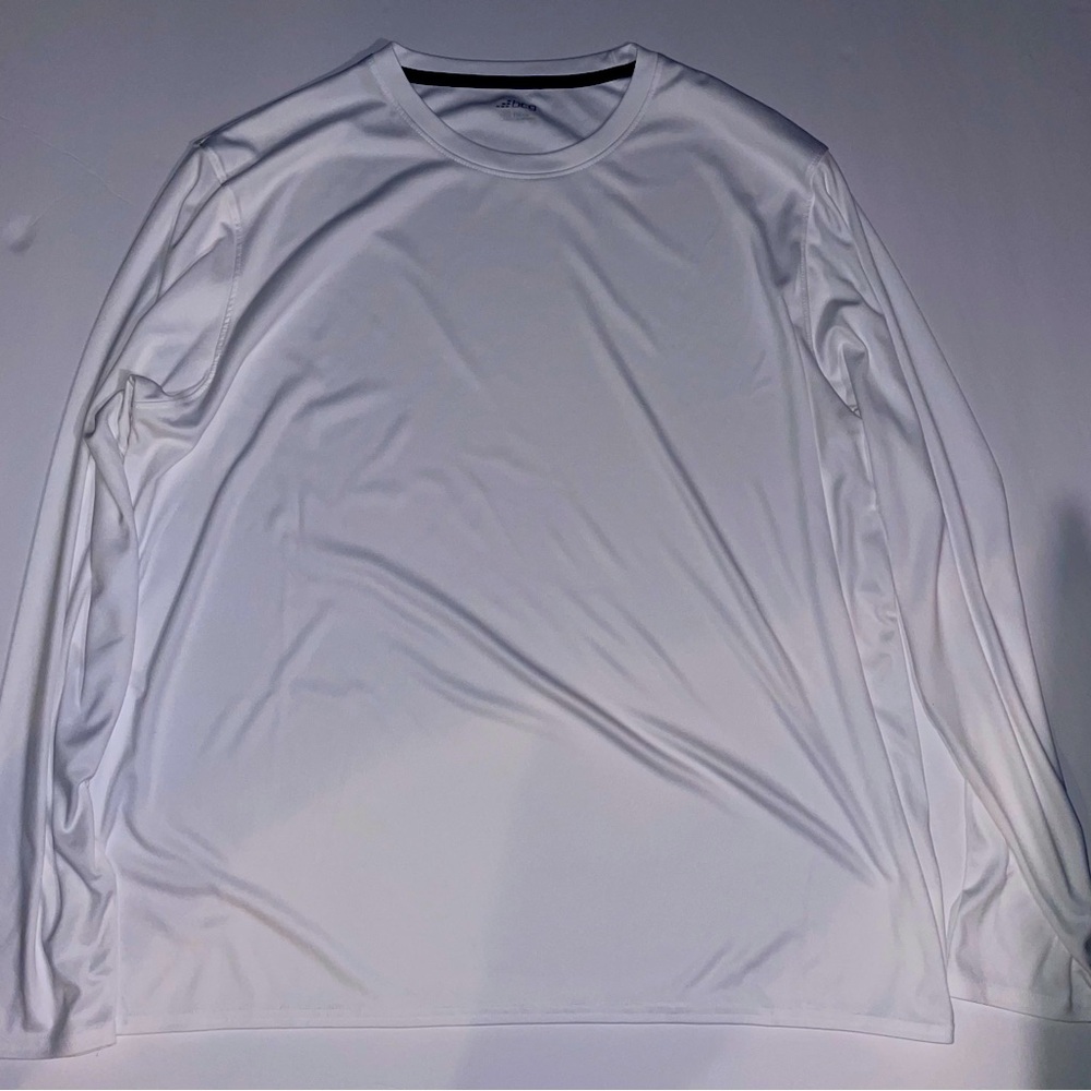2XL BCG White long sleeve Dri-fit